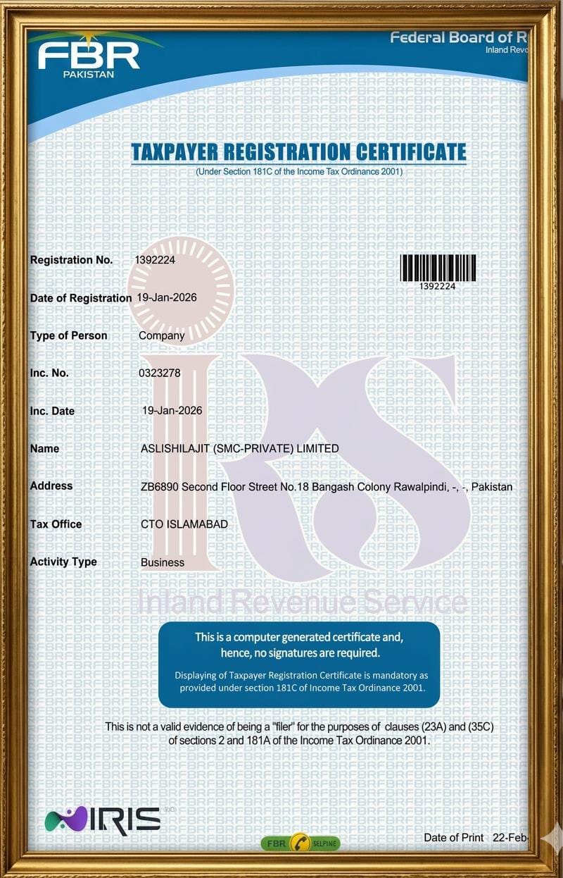 FBR NTN Registration
