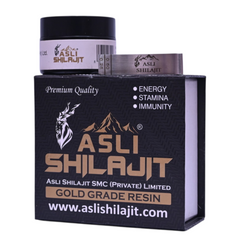 Asli Shilajit - 50g Premium Gold Grade Resin | GS1 Barcoded & PCSIR Certified