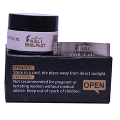 Asli Shilajit - 50g Premium Gold Grade Resin | GS1 Barcoded & PCSIR Certified