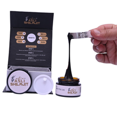 Asli Shilajit - 50g Premium Gold Grade Resin | GS1 Barcoded & PCSIR Certified