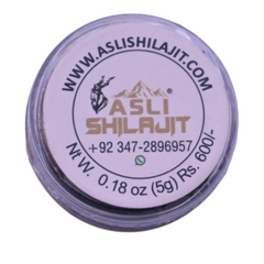 5g ASLISHILAJIT Sample Pack Premium Himalayan Mineral Resin - Natural Vitality Booster (PCSIR Tested)