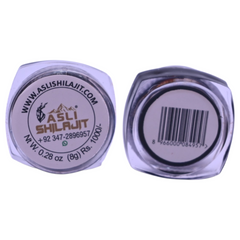 8g ASLISHILAJIT Himalayan Gold Grade Mineral Resin - Pure Natural Vitality & Energy Booster (PCSIR Certified)